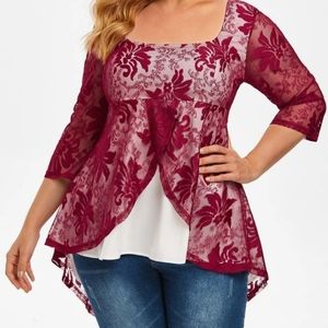 Rosegal Lace Blouse